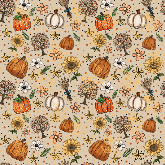 PUMPKINS AND TREES - DIGITAL DOWNLOAD