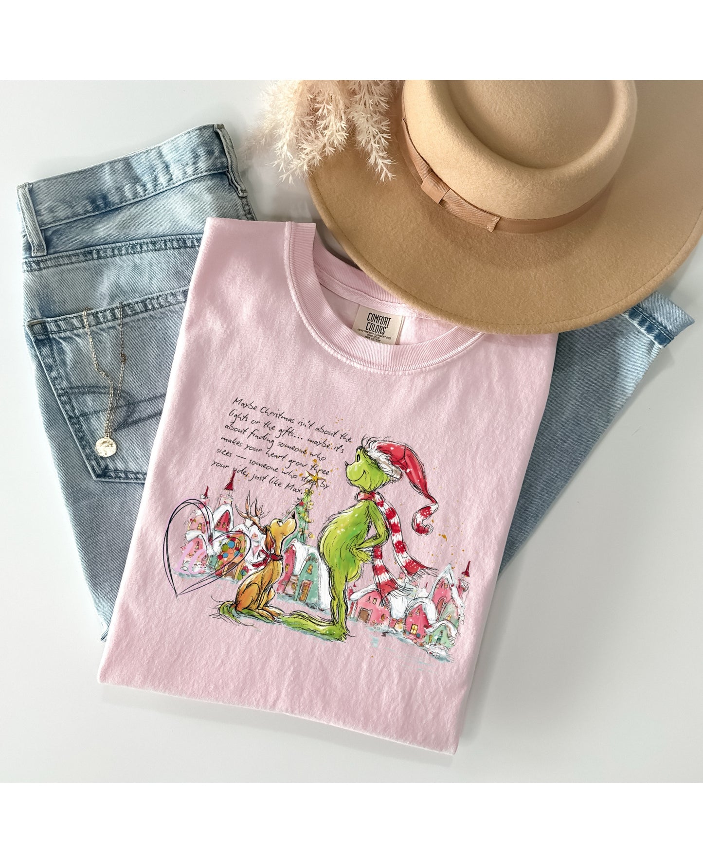 MAYBE CHRISTMAS ISN'T ABOUT THE LIGHTS OR THE GIFTS