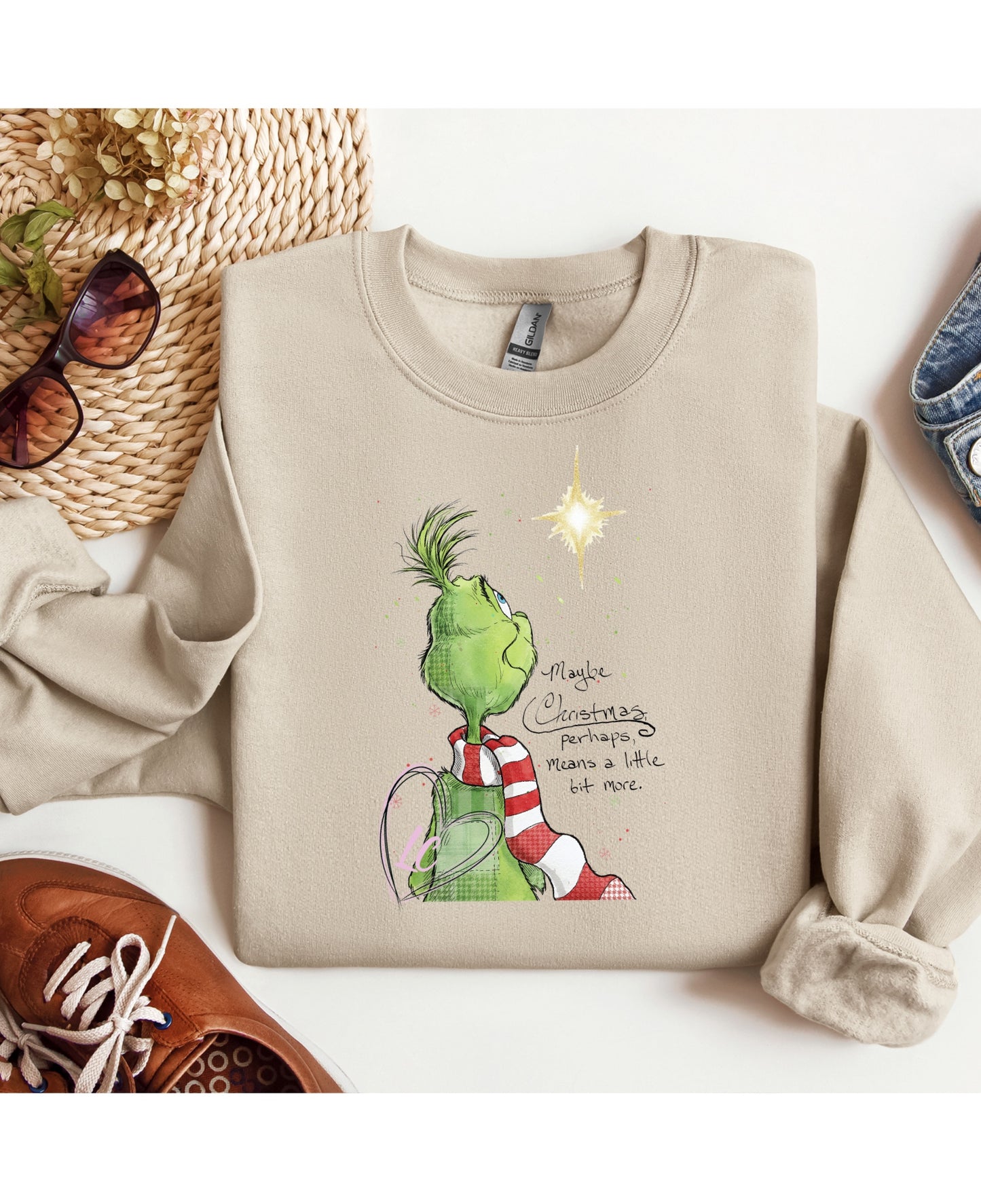 MAYBE CHRISTMAS PERHAPS MEANS  A LITTLE BIT MORE