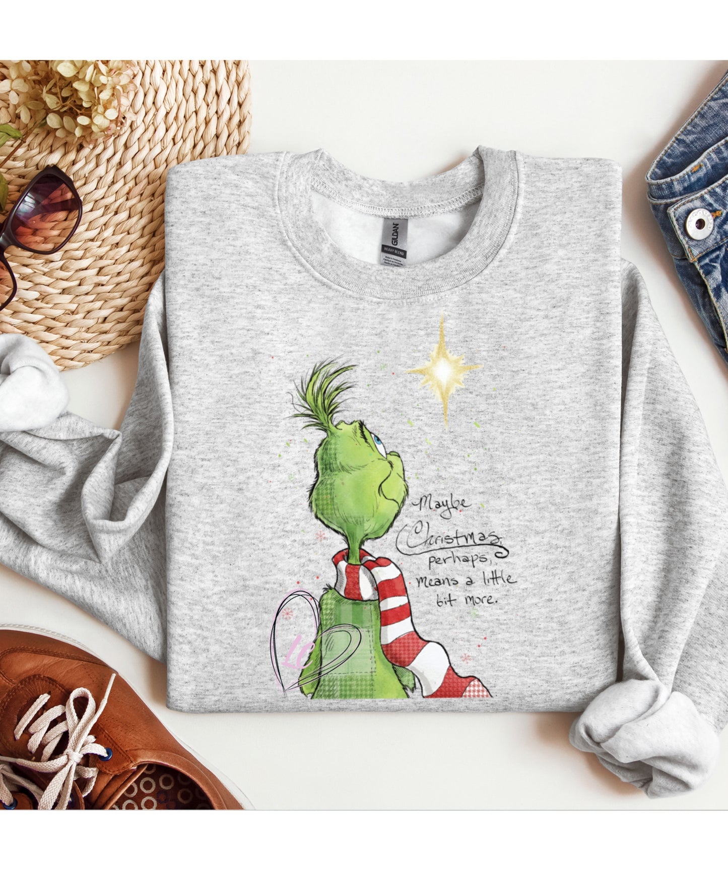 MAYBE CHRISTMAS PERHAPS MEANS  A LITTLE BIT MORE