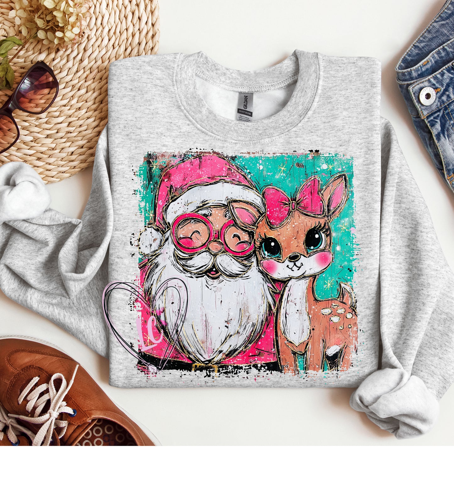 SELFIE- SANTA AND CLARICE