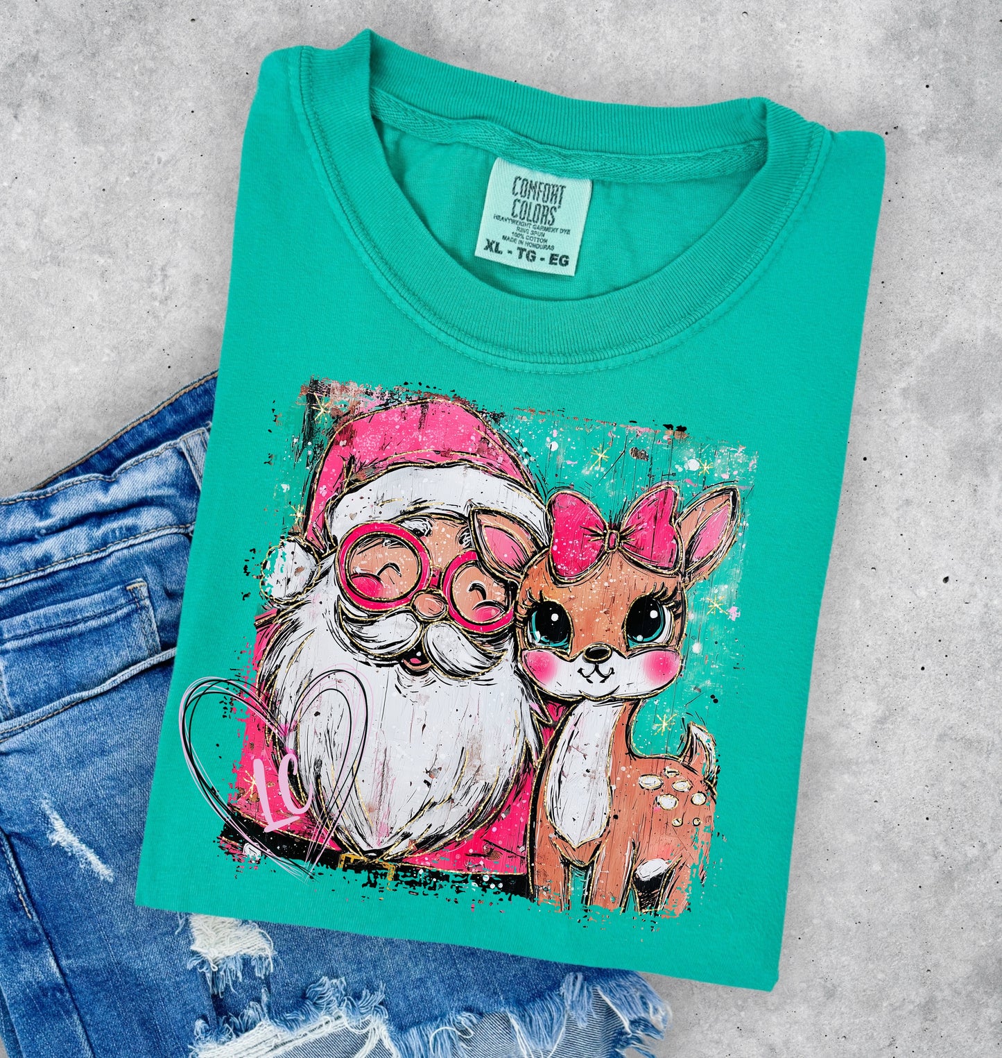 SELFIE- SANTA AND CLARICE