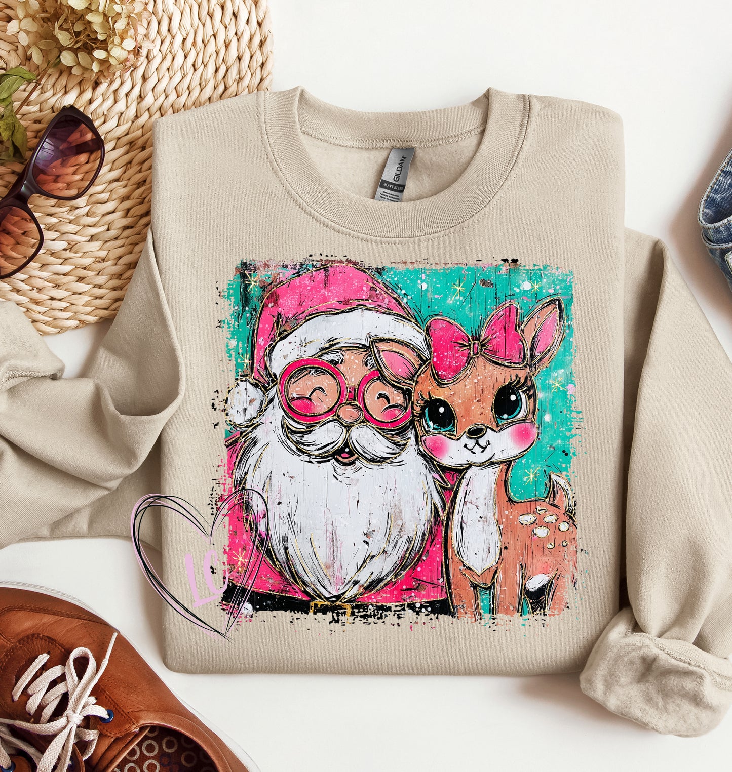 SELFIE- SANTA AND CLARICE