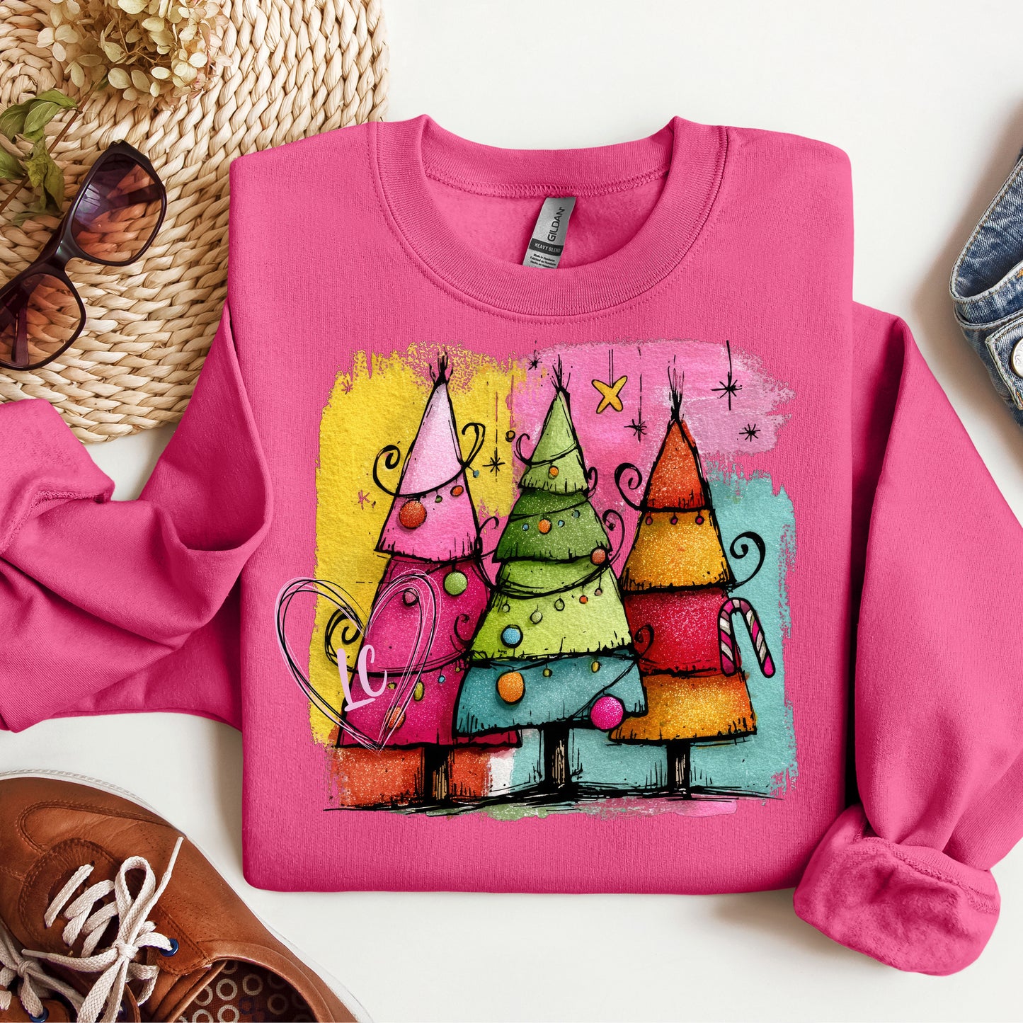 PREPPY CHRISTMAS TREES