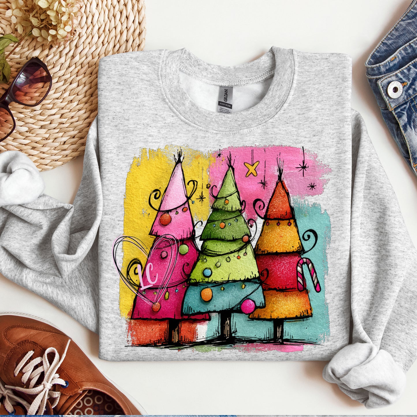 PREPPY CHRISTMAS TREES