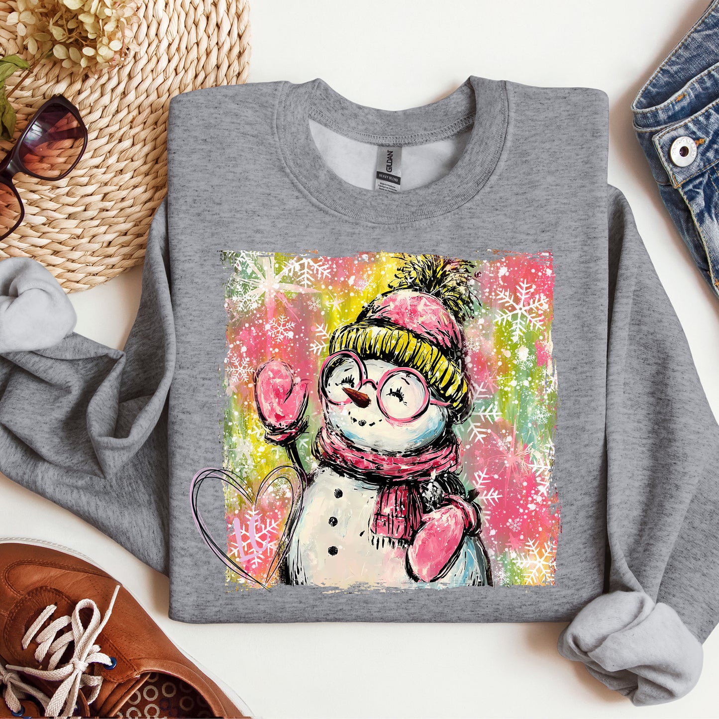 SNOWGIRL WITH BEANIE