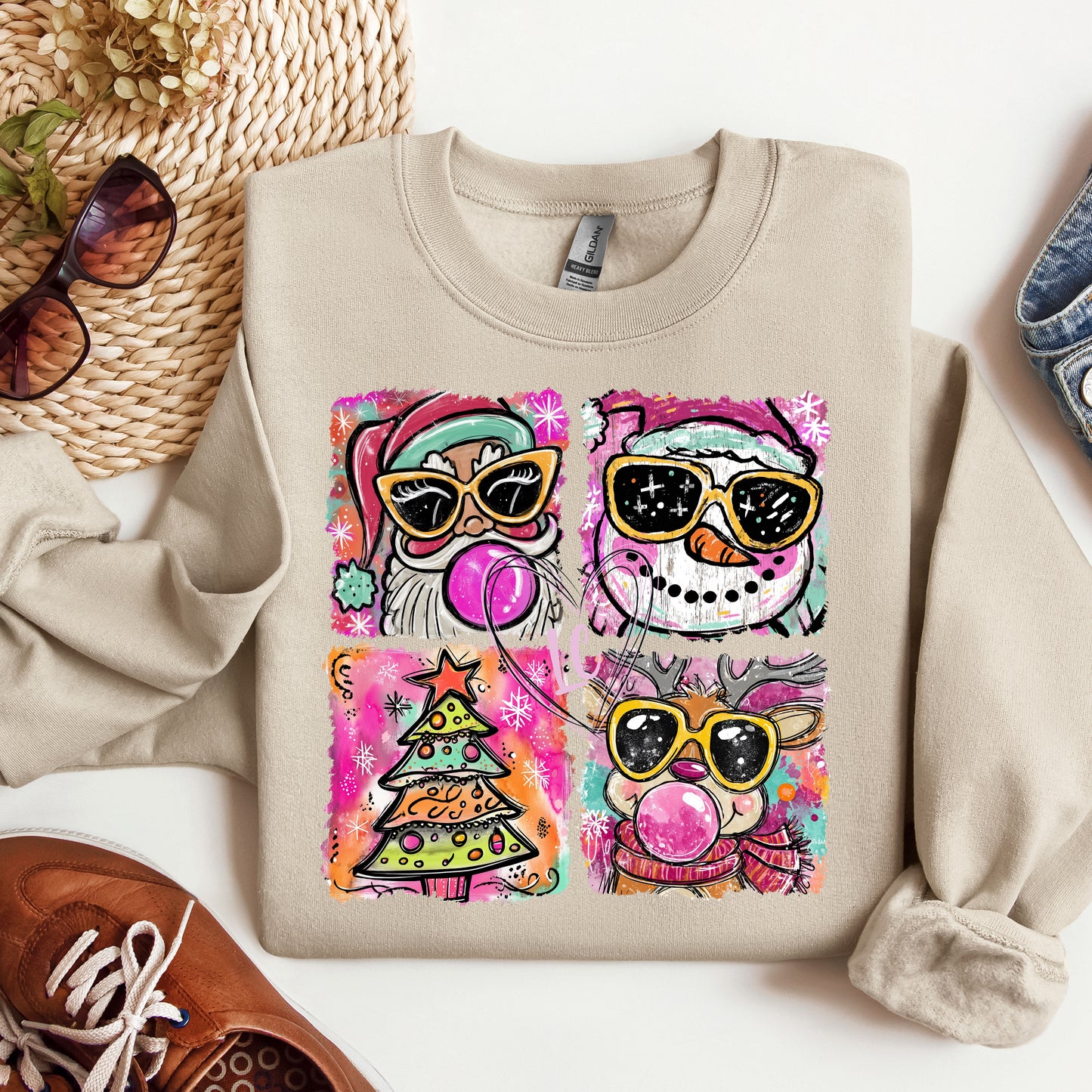 SELFIE CHRISTMAS FRIENDS