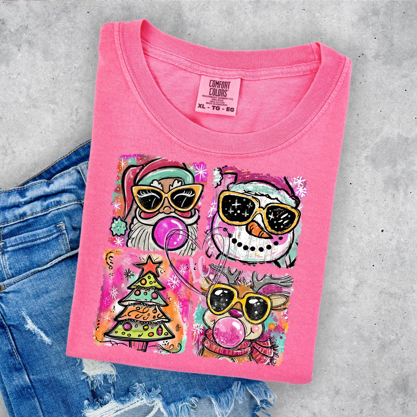 SELFIE CHRISTMAS FRIENDS