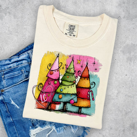 PREPPY CHRISTMAS TREES