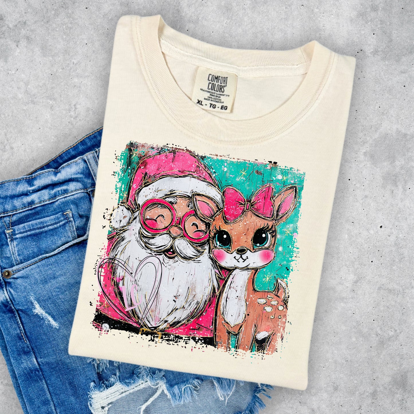 SELFIE- SANTA AND CLARICE