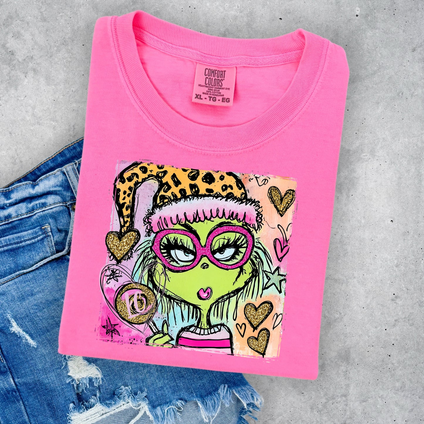 SELFIE- GREEN GUY- GIRL