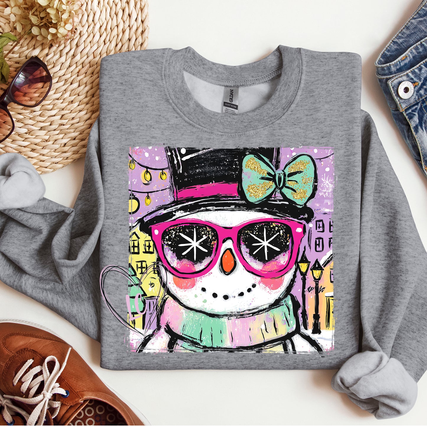 SELFIE SNOWMAN- GIRL