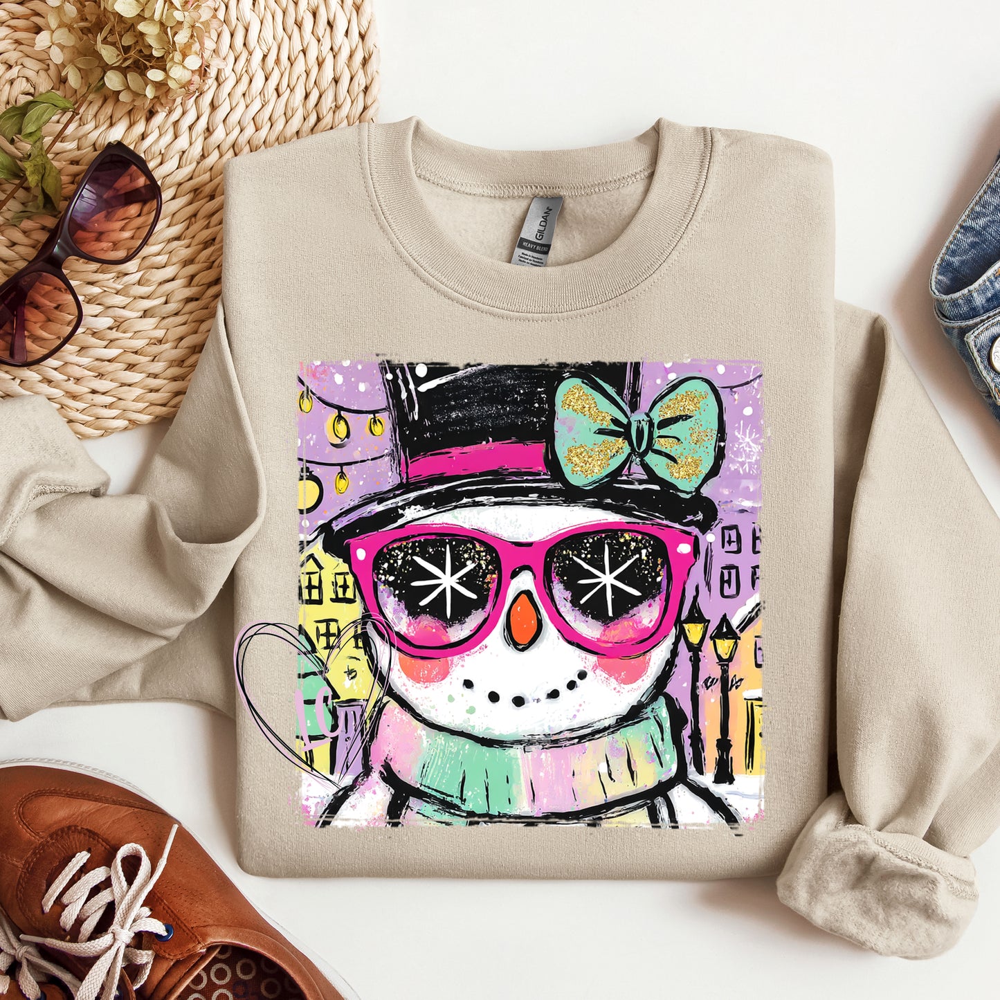 SELFIE SNOWMAN- GIRL