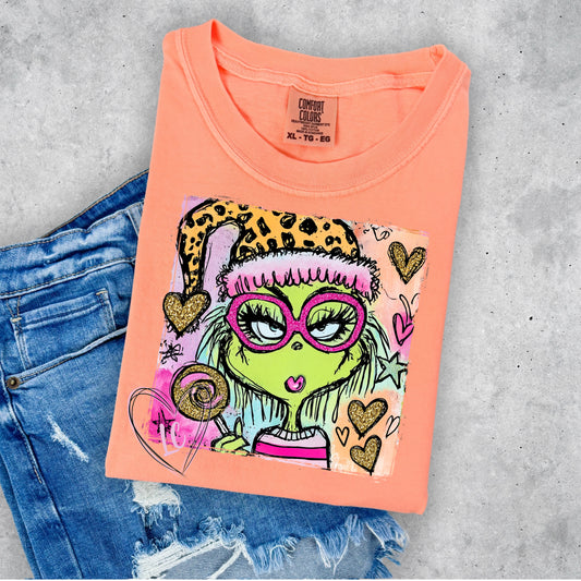 SELFIE- GREEN GUY- GIRL