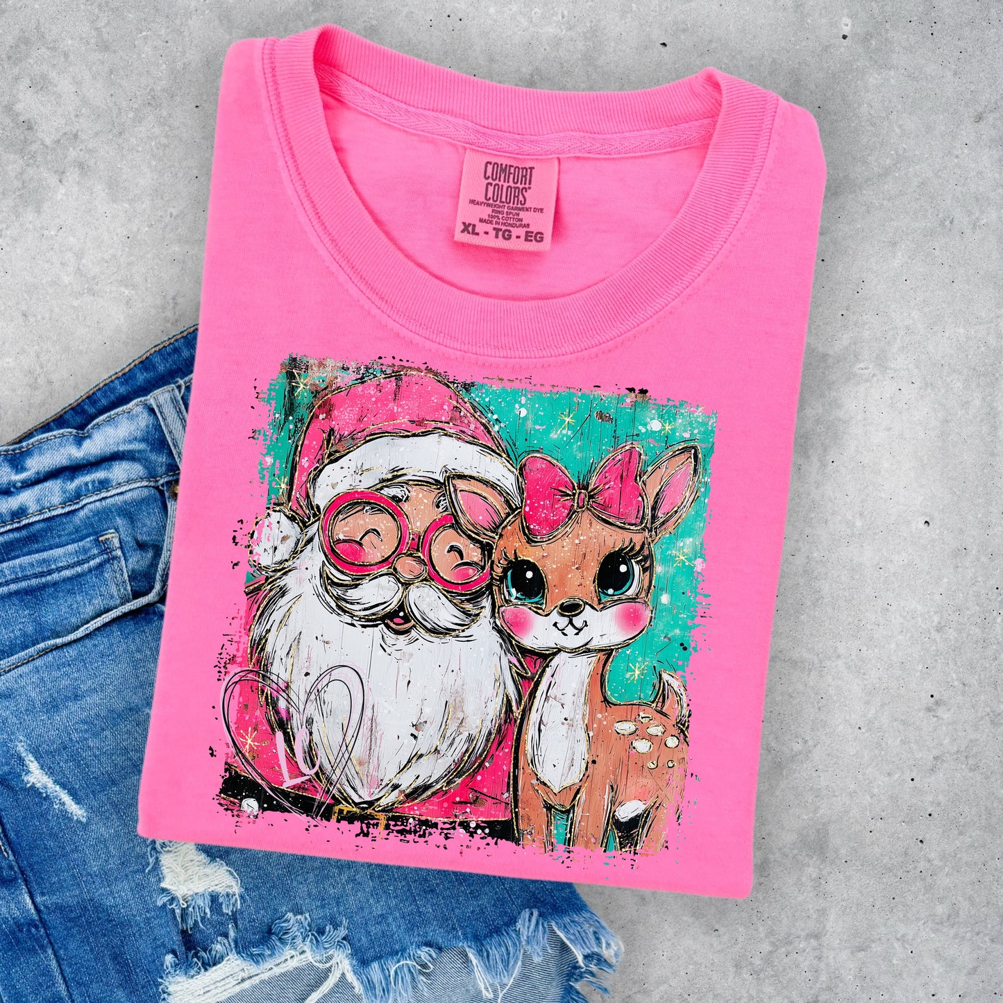 SELFIE- SANTA AND CLARICE