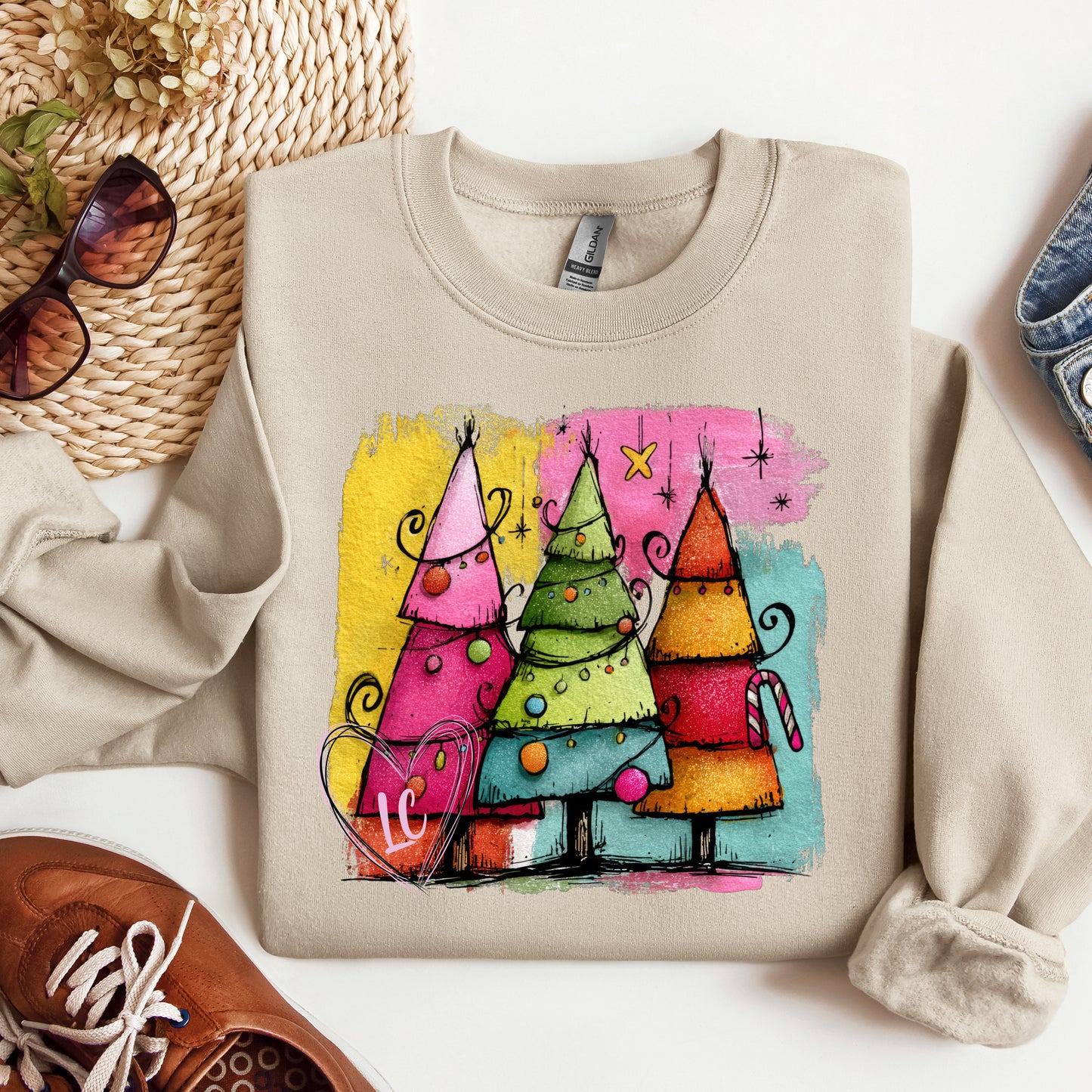 PREPPY CHRISTMAS TREES