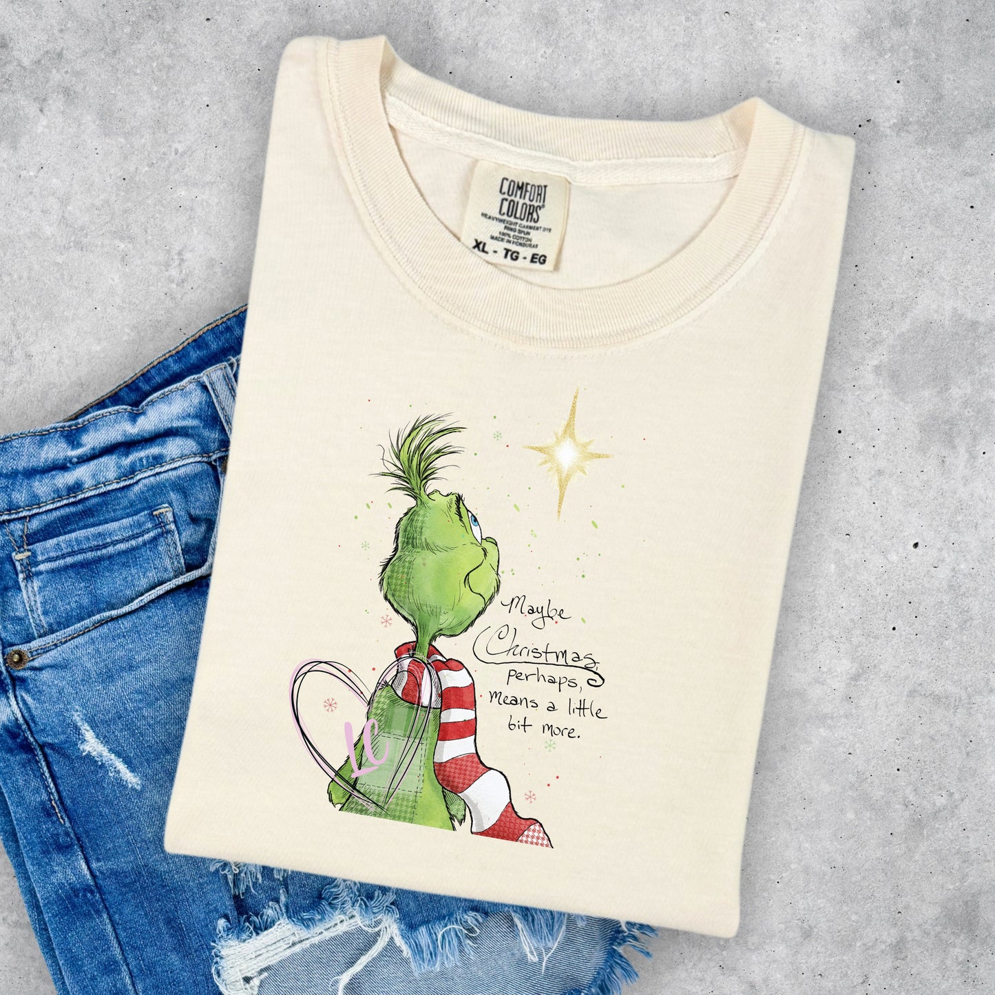 MAYBE CHRISTMAS PERHAPS MEANS  A LITTLE BIT MORE