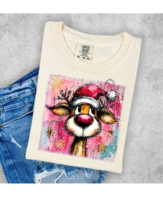 PREPPY CHRISTMAS REINDEER