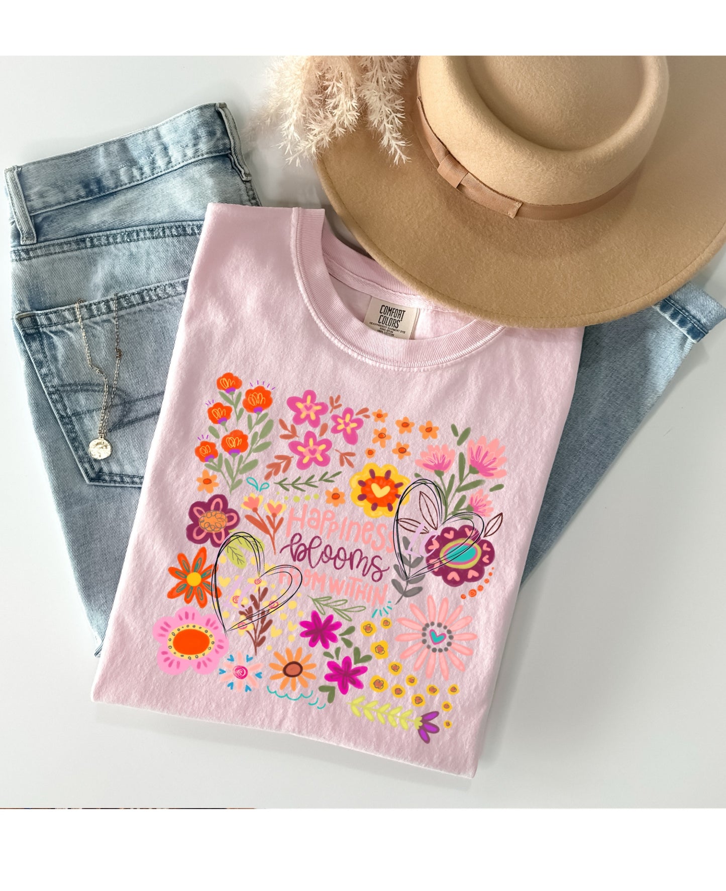 HAPPINESS BLOOMS FROM WITHIN