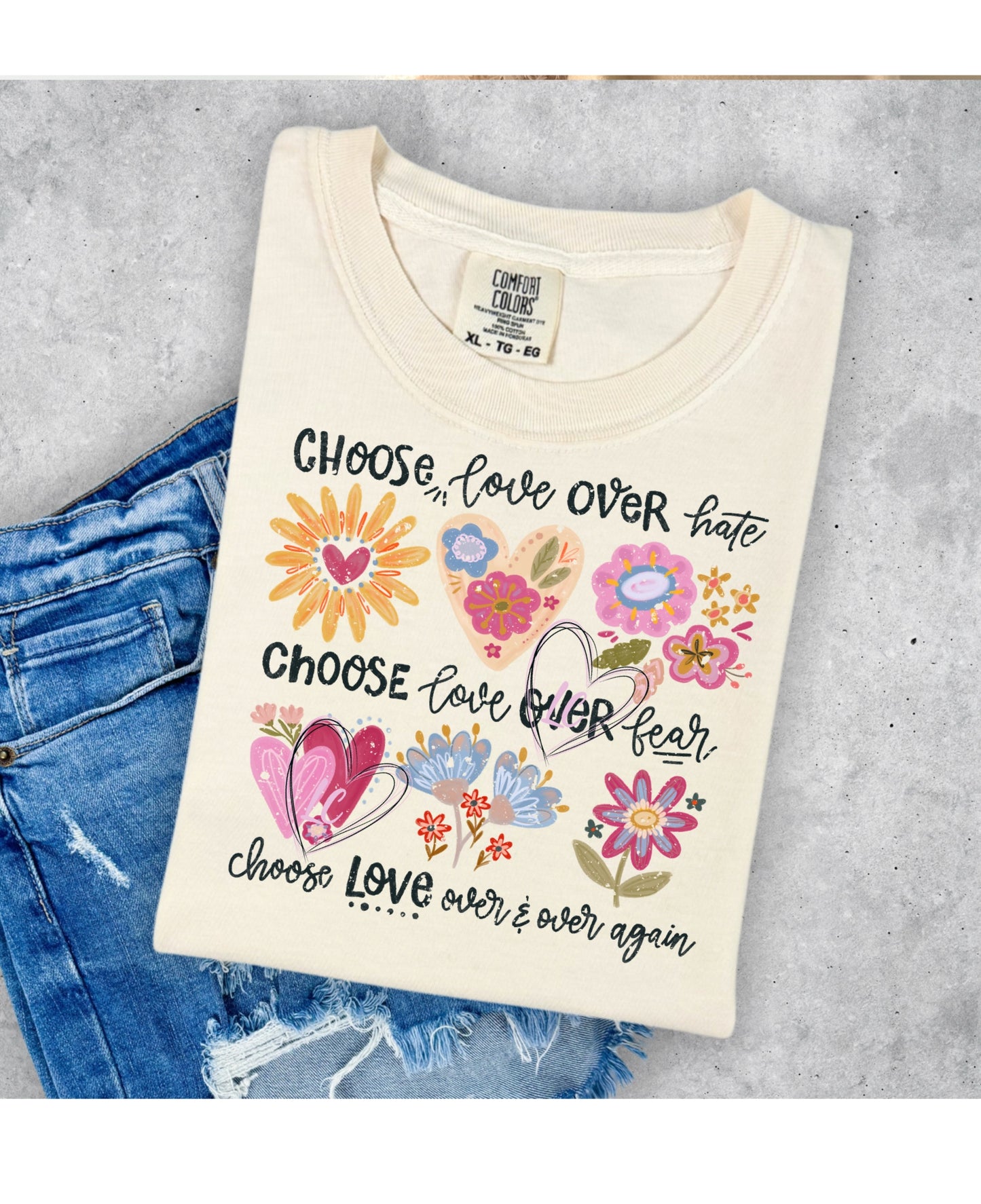 CHOOSE LOVE OVER...