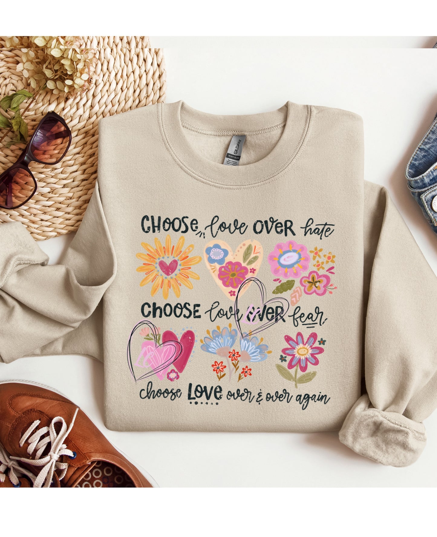 CHOOSE LOVE OVER...