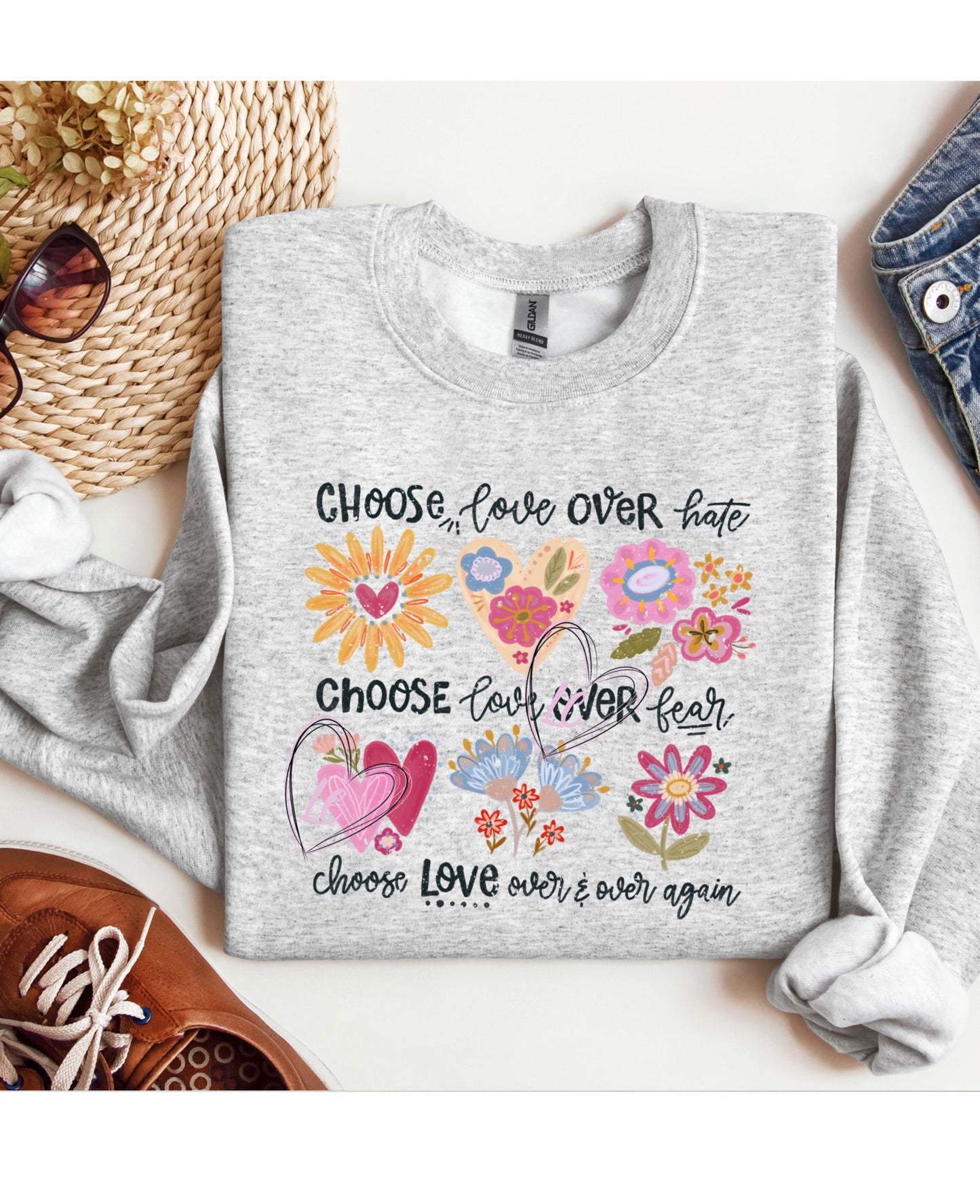CHOOSE LOVE OVER...