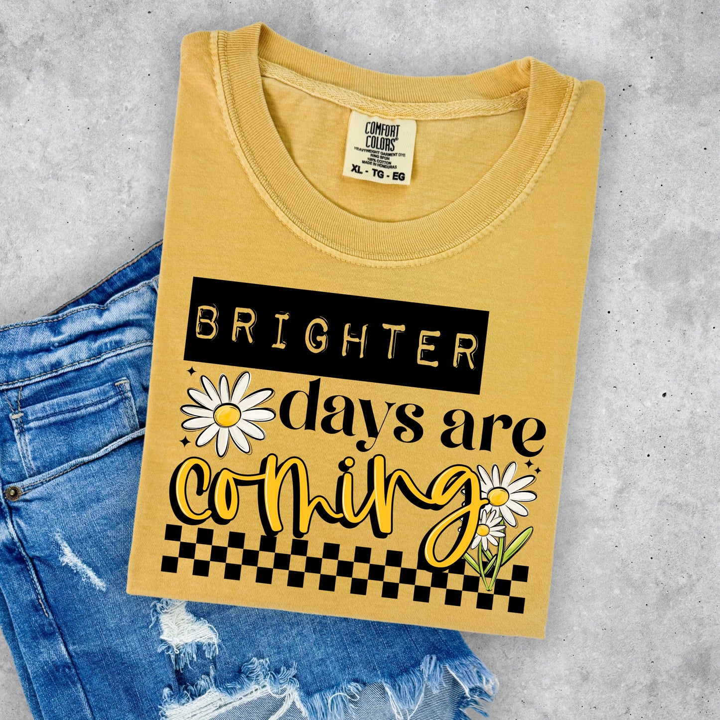 BRIGHTER DAYS ARE COMING