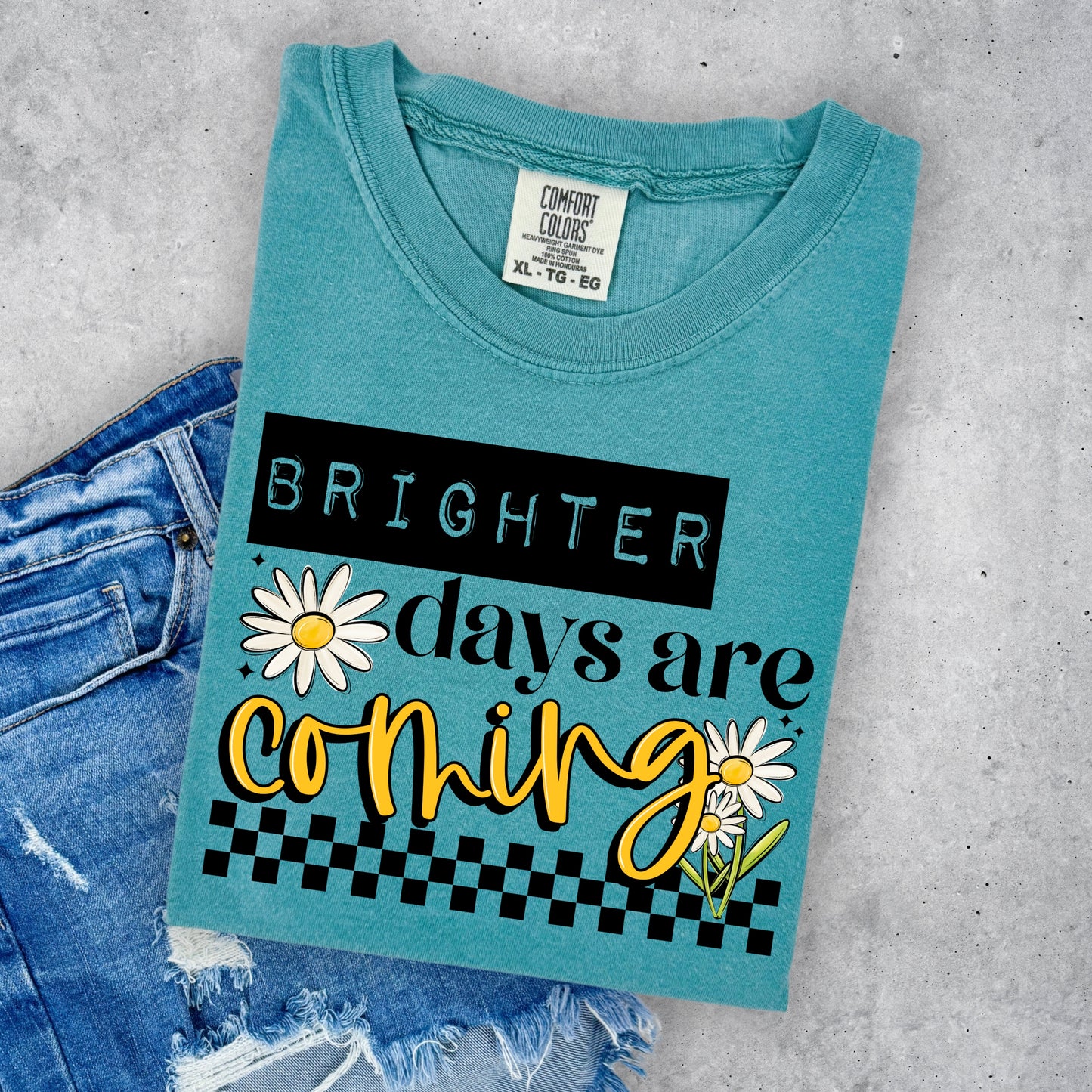 BRIGHTER DAYS ARE COMING