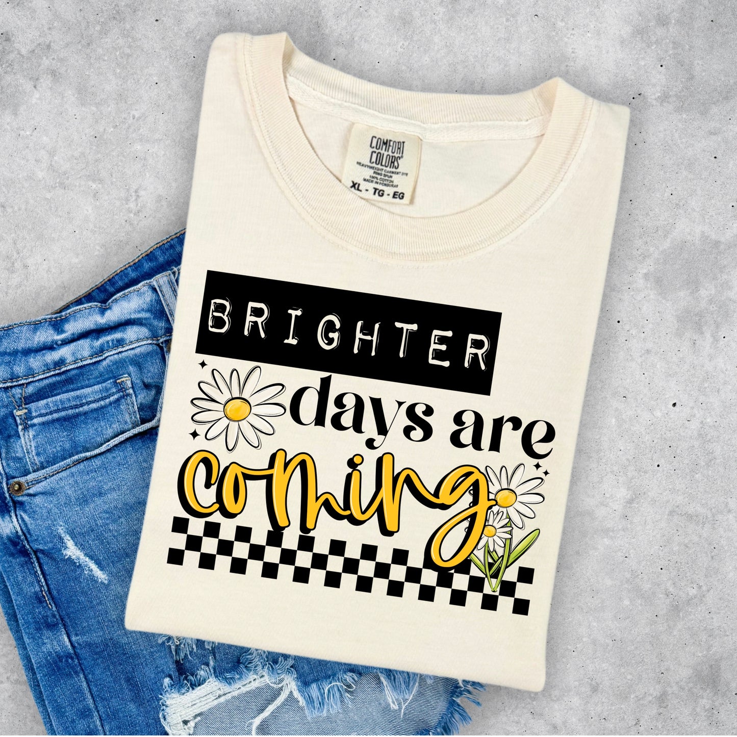 BRIGHTER DAYS ARE COMING