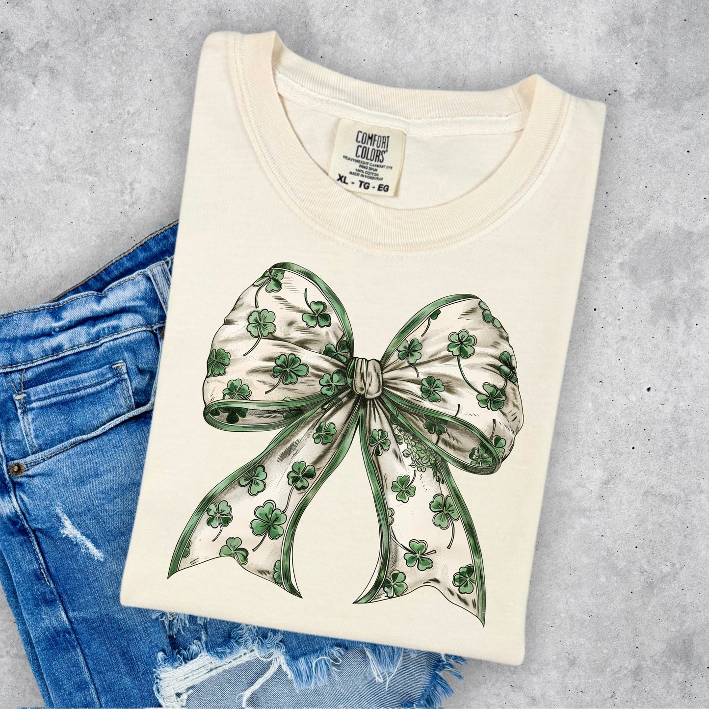 ST PATRICKS DAY BOW