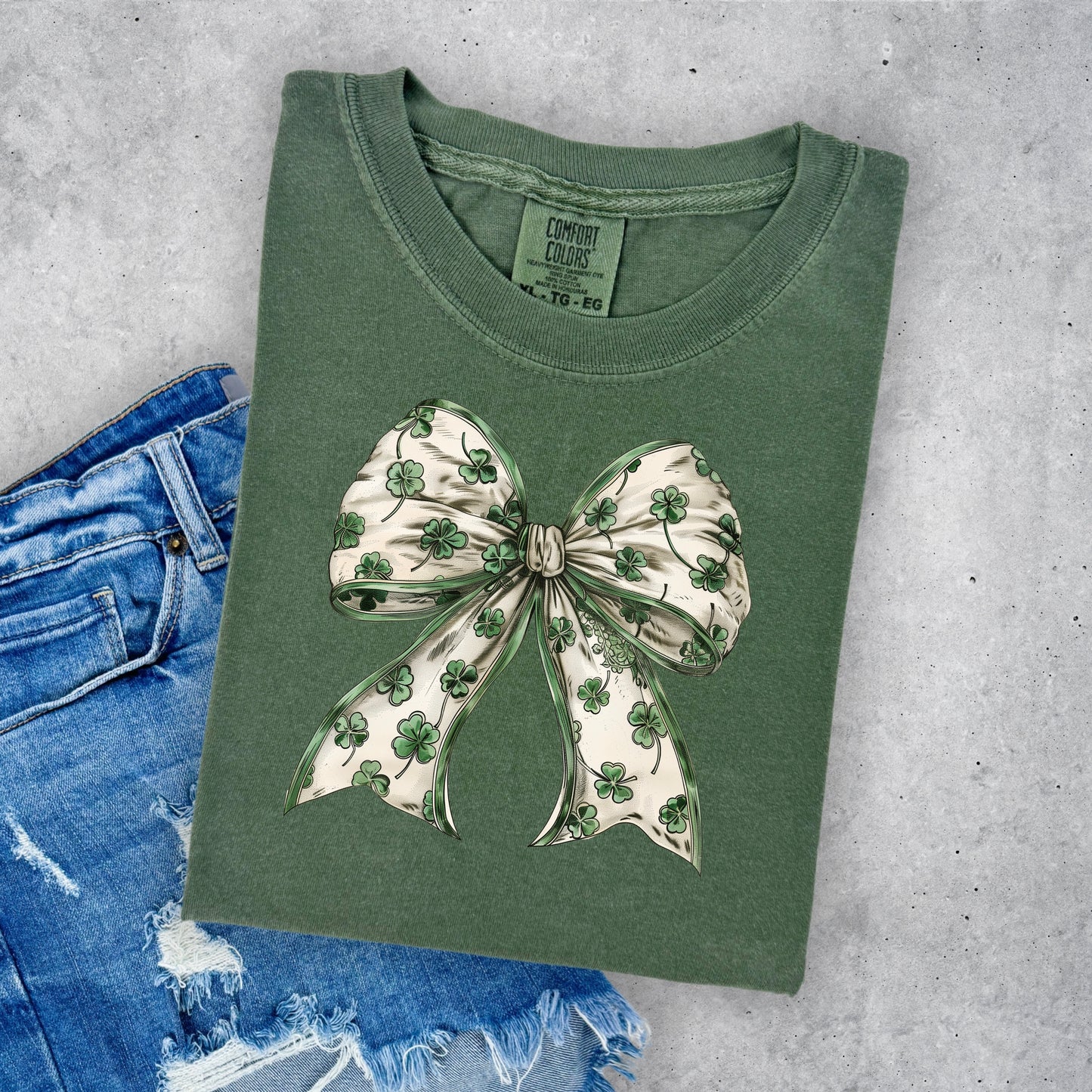 ST PATRICKS DAY BOW