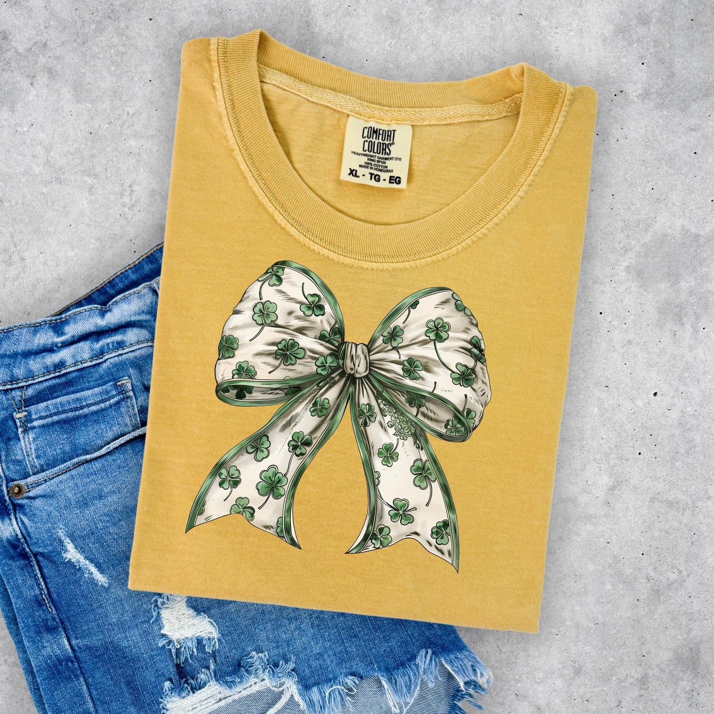 ST PATRICKS DAY BOW