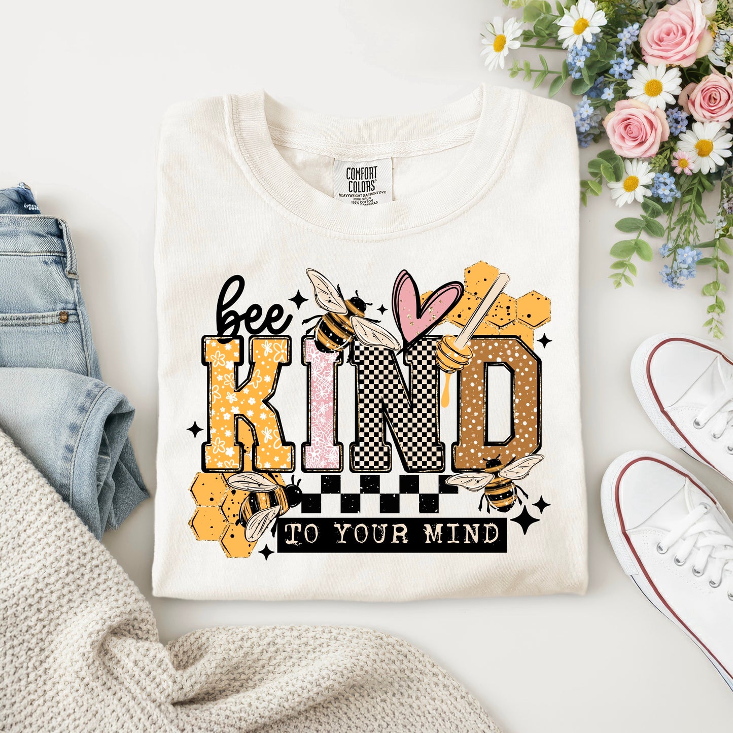 BEE KIND TO YOUR MIND