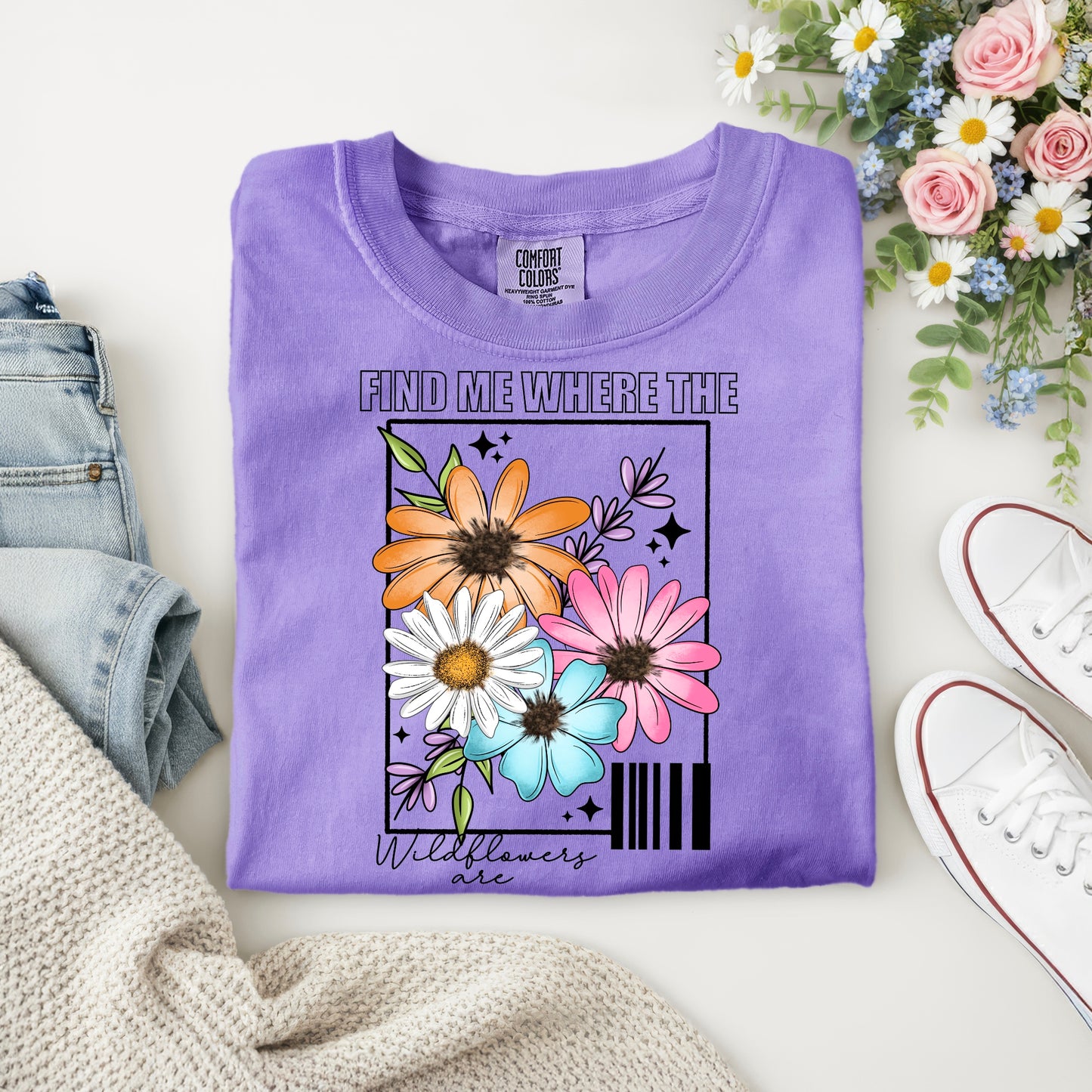 FIND ME WHERE THE WILDFLOWERS ARE