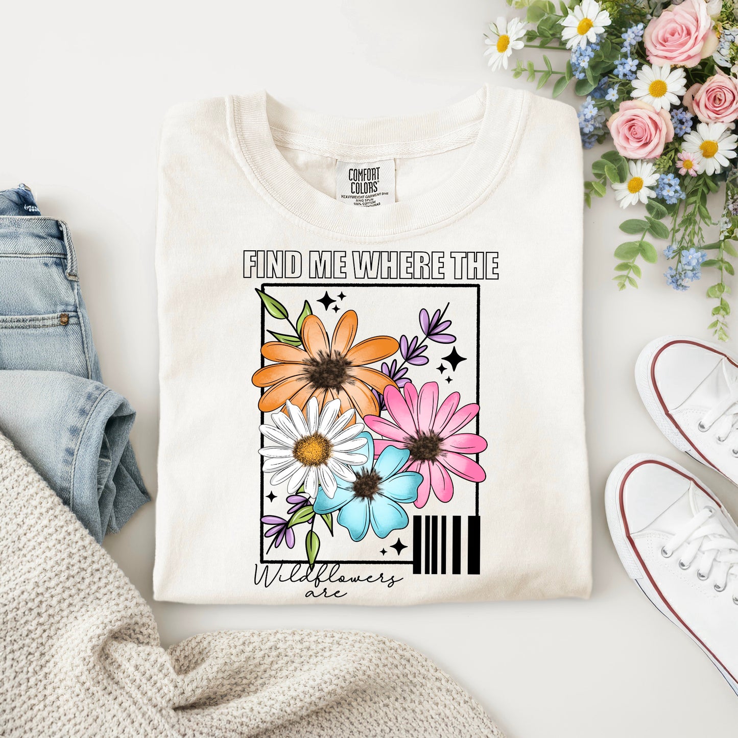 FIND ME WHERE THE WILDFLOWERS ARE