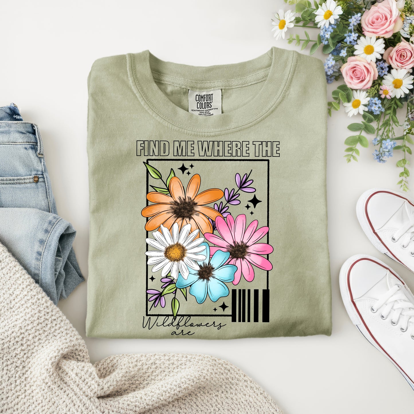 FIND ME WHERE THE WILDFLOWERS ARE