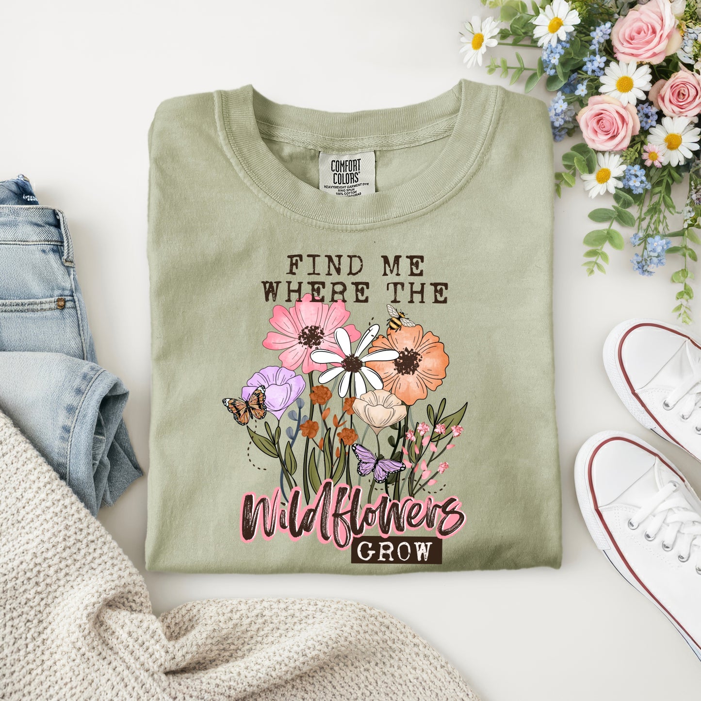 FIND ME WHERE THE WILDFLOWERS GROW