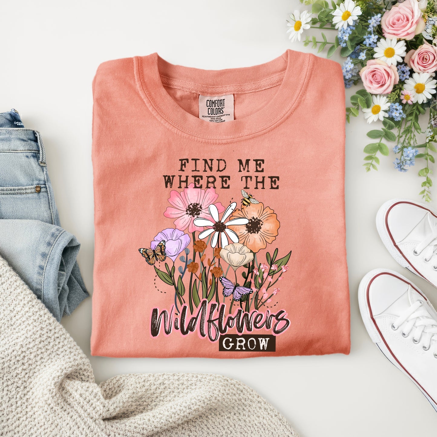 FIND ME WHERE THE WILDFLOWERS GROW
