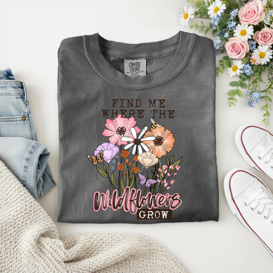 FIND ME WHERE THE WILDFLOWERS GROW