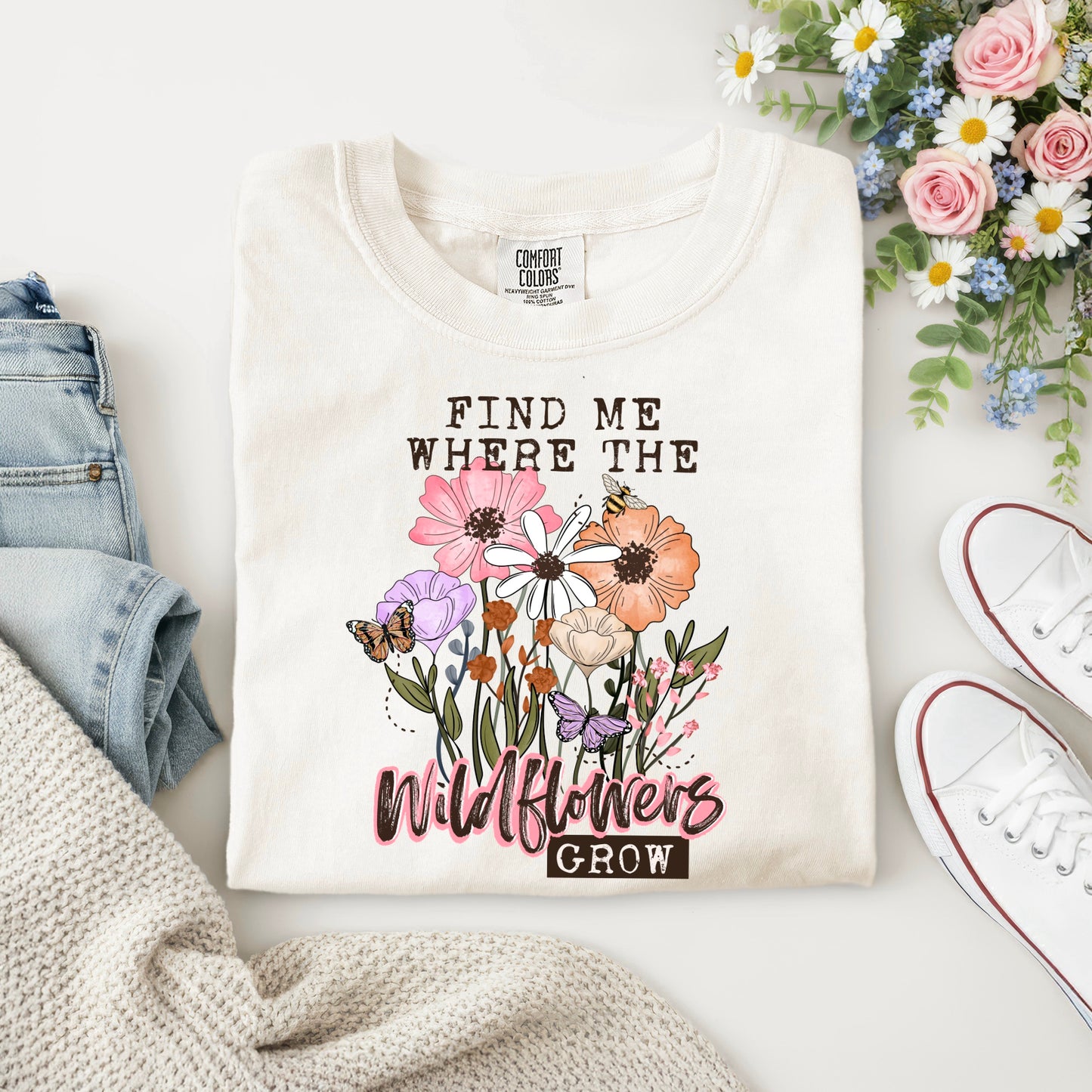 FIND ME WHERE THE WILDFLOWERS GROW