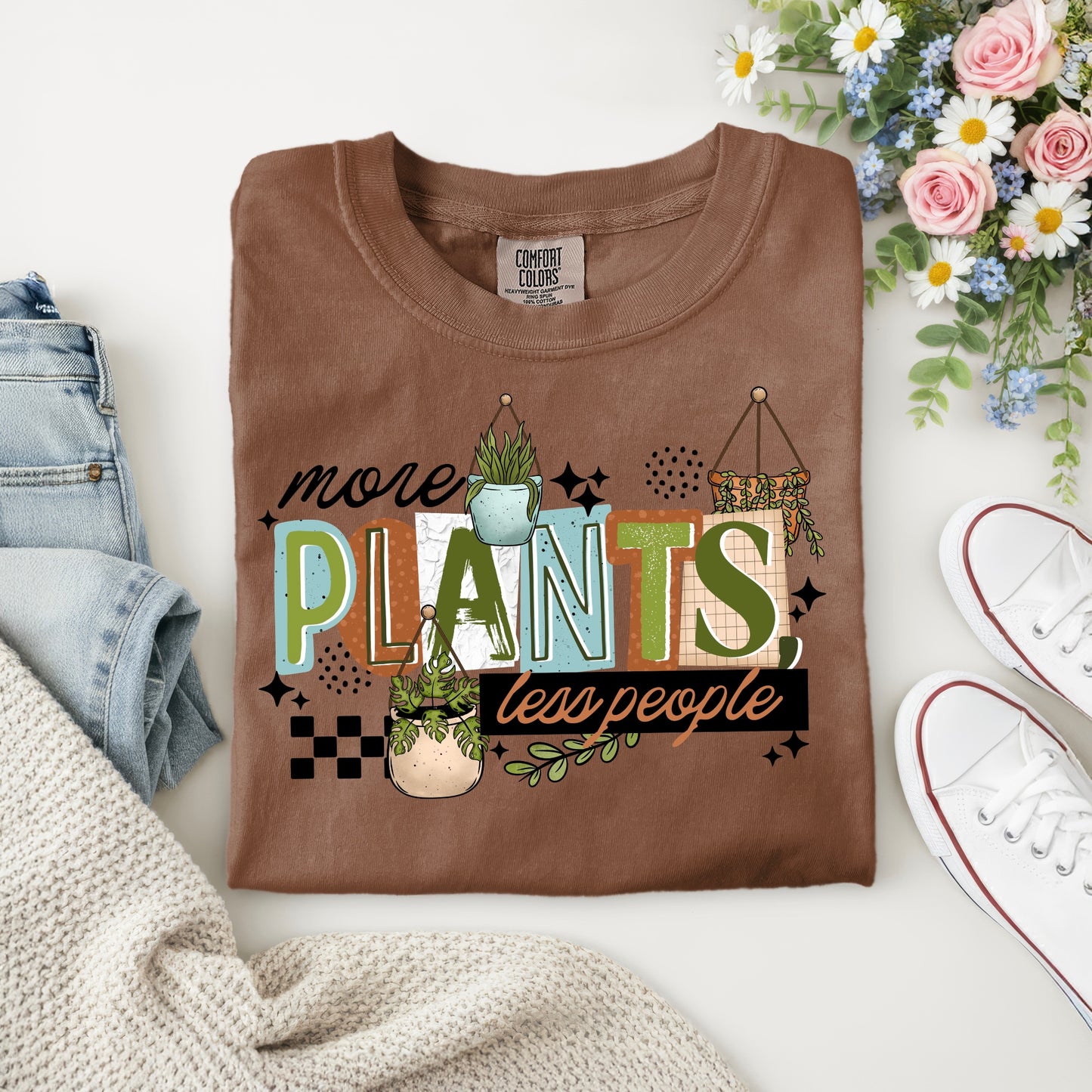 MORE PLANTS LESS PEOPLE