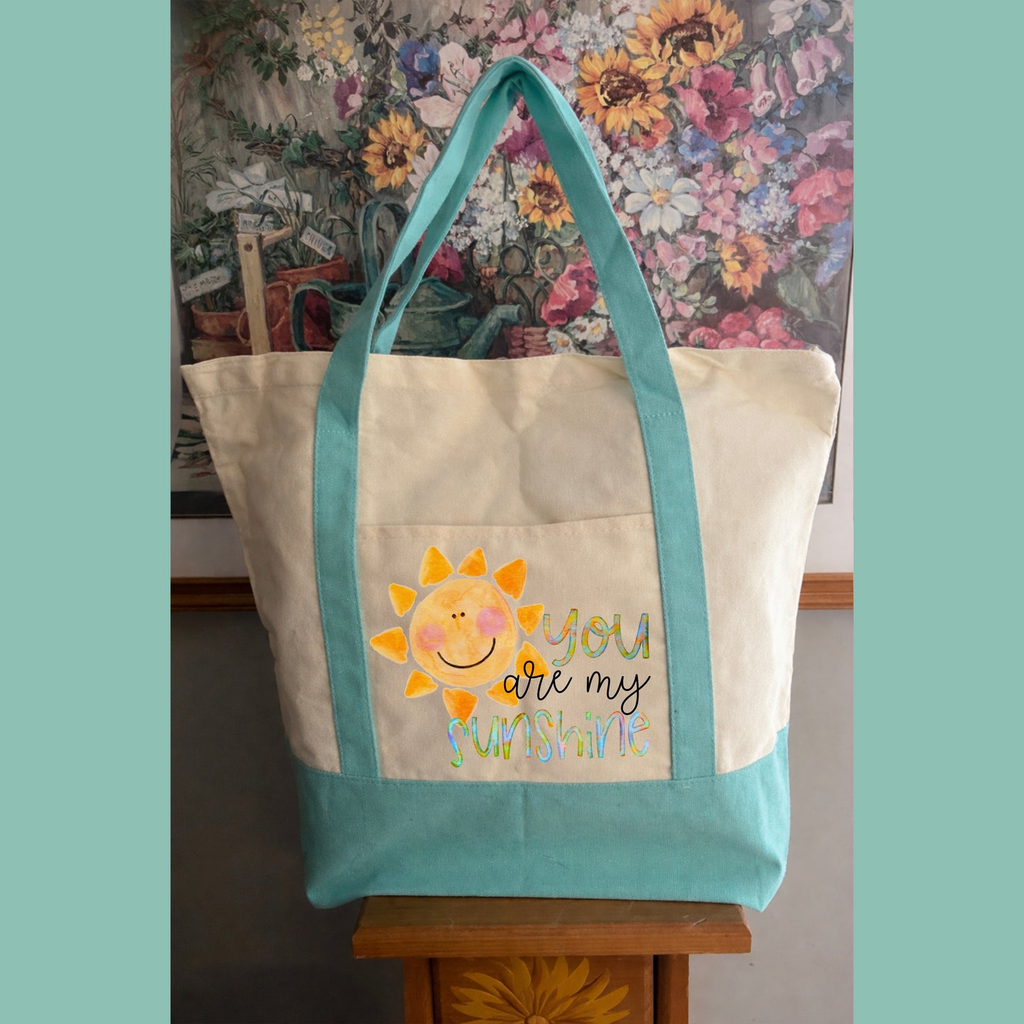 YOU ARE MY SUNSHINE TOTEBAG