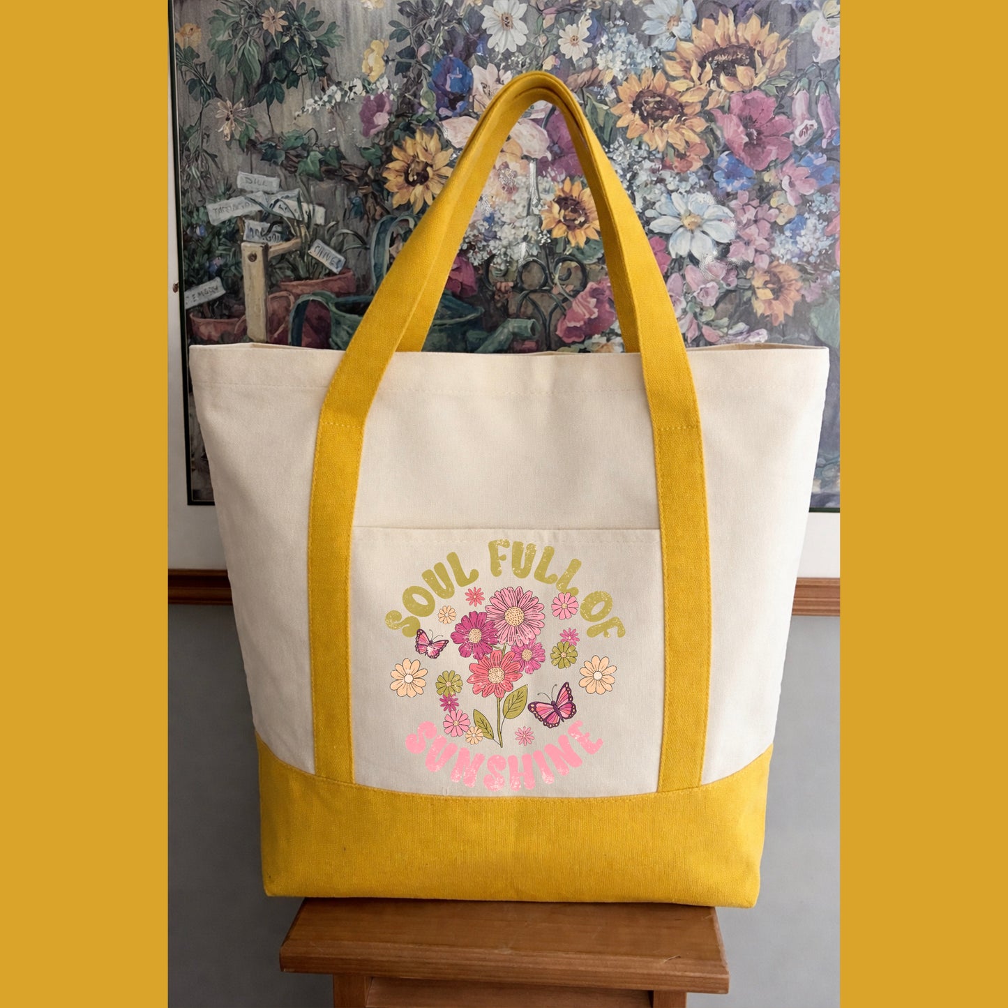 SOUL FULL OF SUNSHINE TOTEBAG