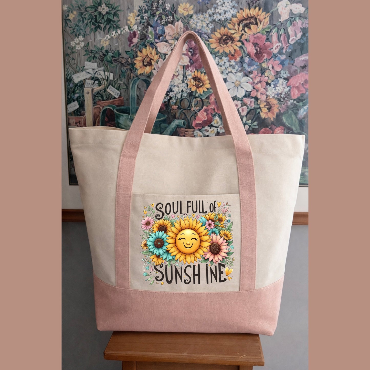 SOUL FULL OF SUNSHINE TOTEBAG