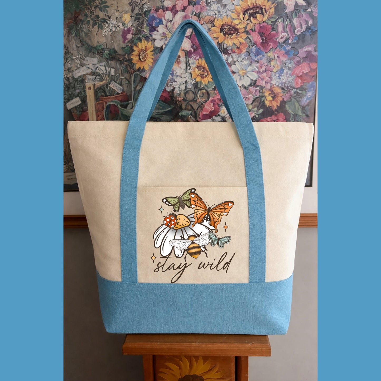 STAY WILD TOTEBAG