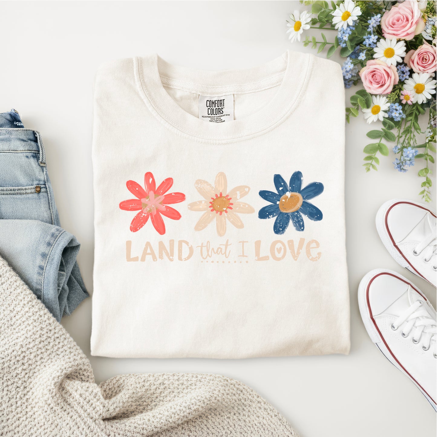 LAND THAT I LOVE DAISIES