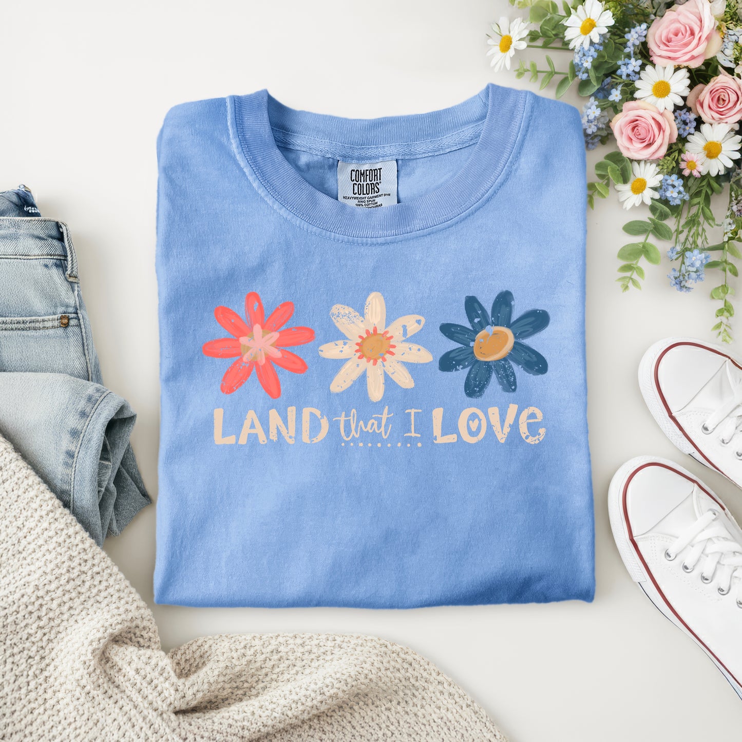 LAND THAT I LOVE DAISIES