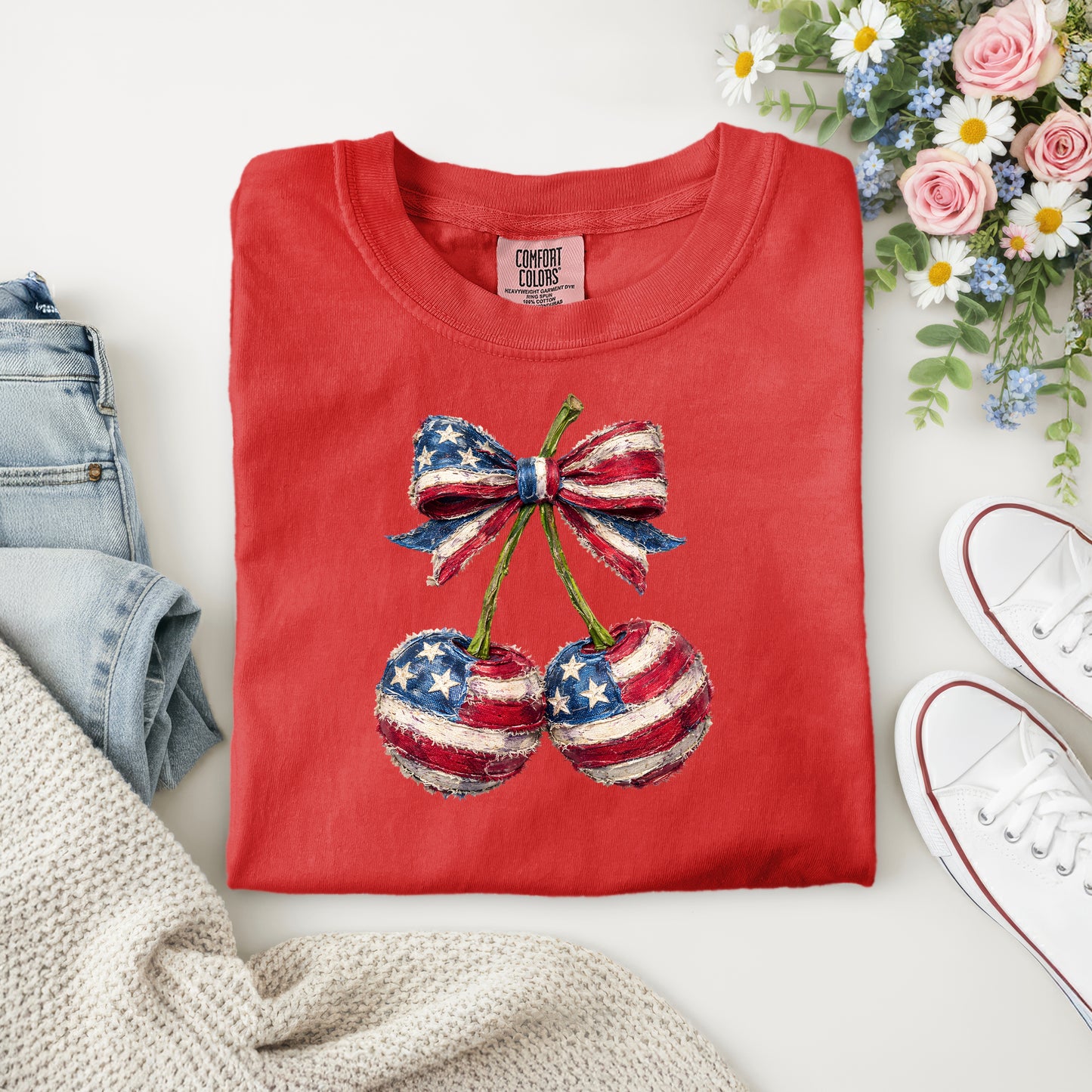 AMERICAN FLAG CHERRIES