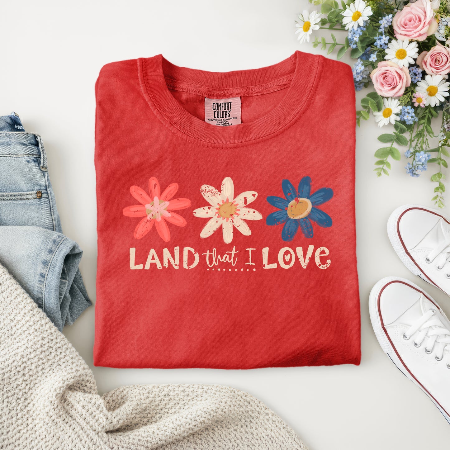 LAND THAT I LOVE DAISIES