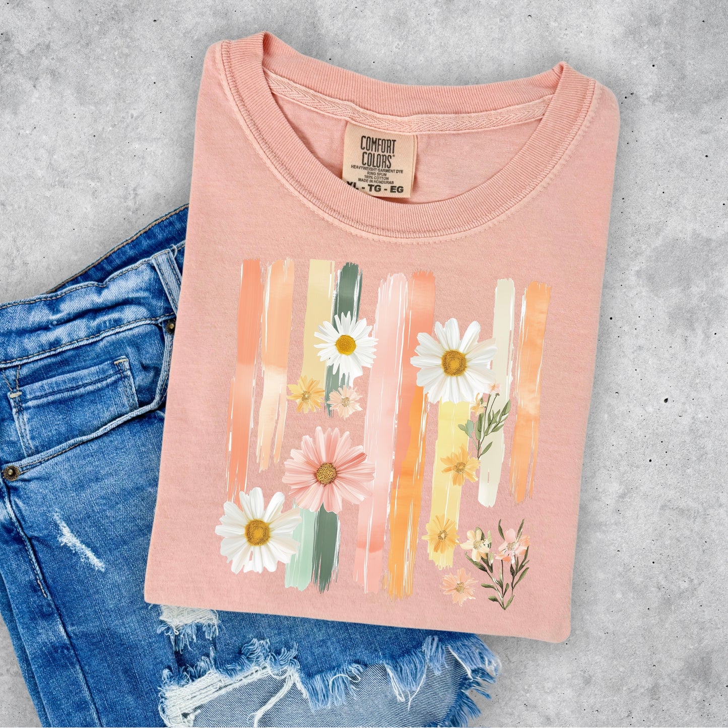 BRUSHSTROKE DAISIES